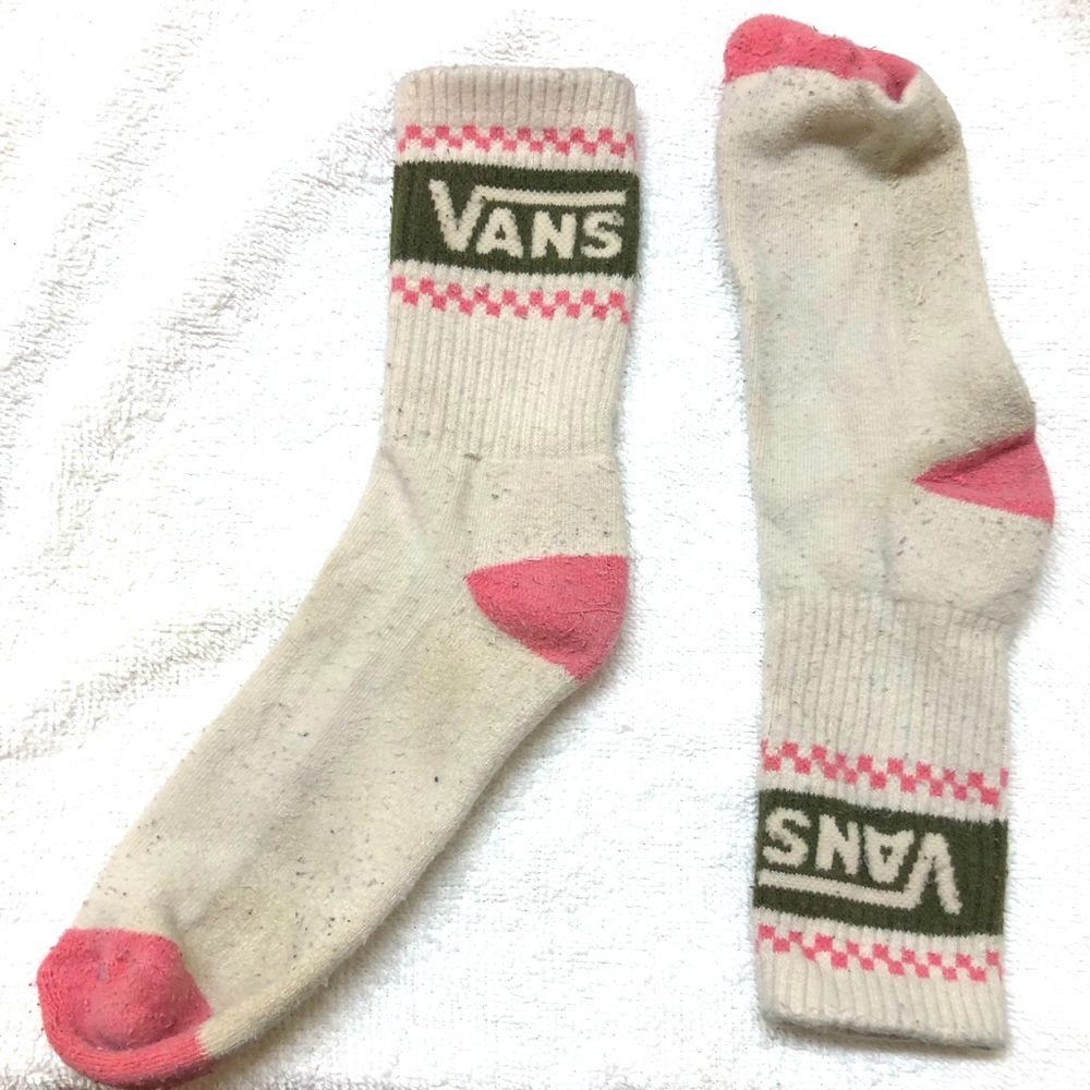 Vintage 70s summer camping trip socks for the hike